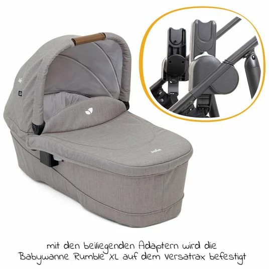 Cheapest ❤️ Joie Buggy & Sportwagen Versatrax bis 22 kg belastbar - umsetzbare Sitzeinheit, Adapter, & XXL-Zubehörpaket - Gray Flannel - Collection 2022 ❤️ 6 Cheapest ❤️ Joie Buggy & Sportwagen Versatrax bis 22 kg belastbar - umsetzbare Sitzeinheit, Adapter, & XXL-Zubehörpaket - Gray Flannel - Collection 2022 ❤️ - Image 6