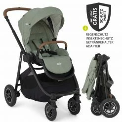 Wholesale 🛒 Joie Buggy & Sportwagen Versatrax bis 22 kg belastbar - umsetzbare Sitzeinheit, Adapter, & XXL-Zubehörpaket - Laurel - Collection 2022 😉