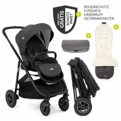 Top 10 ❤️ Joie Buggy & Sportwagen Versatrax bis 22 kg belastbar- umsetzbare Sitzeinheit, Regenschutz, Fußsack & Handmuff - Pavement - Collection 2022 🧨