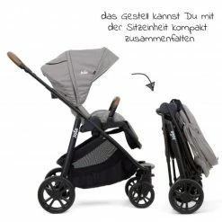 Flash Sale 🌟 Joie Buggy & Sportwagen Versatrax E bis 22 kg belastbar mit umsetzbarer Sitzeinheit inkl. Getränkehalter, Adapter & Regenschutz - Gray Flannel - Collection 2022 🌟 -Way Sales joie buggy sportwagen versatrax e bis 22 kg umsetzbare sitzeinheit getrankehalter adapter regenschutz gray flannel s1803hagfl000 d3