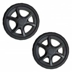 New 🥰 Joie Ersatz-Räder gefüllt mit Schaumstoff hinten für Chrome DLX 2er-Set - Collection 2022 💯