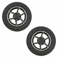 Brand new 🛒 Joie Ersatz-Räder gefüllt mit Schaumstoff hinten für Versatrax 2er-Set - Collection 2022 ✔️