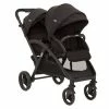 Deals 💯 Joie Geschwisterwagen Evalite Duo inkl. Regenschutz - Coal - Collection 2022 🛒