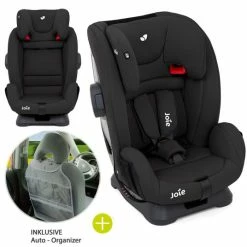 Best Sale 😍 Joie Kindersitz Fortifi R Gruppe 1/2/3 - ab 12 Monate - 12 Jahre (9-36 kg) inkl. Auto - Organizer - Coal - Collection 2022 👏