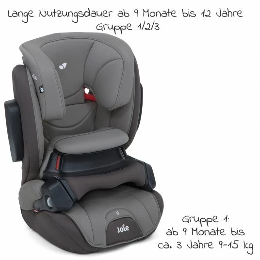 Outlet ⌛ Joie Kindersitz Traver Shield Gruppe 1/2/3 - ab 9 Monate - 12 Jahre (15-36 kg) inkl. Auto - Organizer - Dark Peweter - Collection 2022 ⌛ 3 Outlet ⌛ Joie Kindersitz Traver Shield Gruppe 1/2/3 - ab 9 Monate - 12 Jahre (15-36 kg) inkl. Auto - Organizer - Dark Peweter - Collection 2022 ⌛ - Image 3