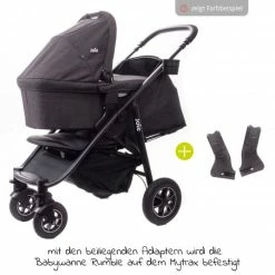 Best Sale 🥰 Joie Kombi-Kinderwagen Mytrax mit Luftreifen, Babywanne, Adapter & Zubehör Paket - Laurel - Collection 2022 🛒 -Way Sales joie kombi kinderwagen mytrax mit luftreifen babywanne adapter zubehor paket laurel set 452 d3