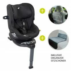 Top 10 🔔 Joie Reboarder-Kindersitz i-Spin 360 E i-Size - ab 9 Monate - 4 Jahre (61-105 cm) + Gratis Zubehörpaket - Coal - Collection 2022 🤩