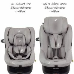 Flash Sale ⭐ Joie Reboarder-Kindersitz i-Spin 360 R i-Size - ab Geburt - 4 Jahre (40-105 cm) - Gray Flannel - Collection 2022 🛒 -Way Sales joie reboarder kindersitz i spin 360 r i size ab geburt 4 jahre 40 105 cm gray flannel c1801magfl000 d5