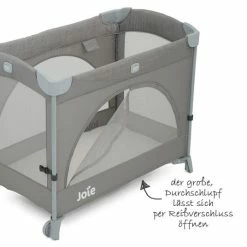 Wholesale 🛒 Joie Reisebett Kubbie Sleep - Foggy Gray - Collection 2022 🔥 -Way Sales joie reisebett kubbie sleep foggy gray p1807aafgy000 d2