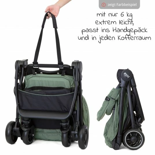 Wholesale 🧨 Joie Reisebuggy Pact mit nur 6 kg inkl. Transporttasche, Adapter & Regenschutz - Deep Sea - Collection 2022 🌟 6 Wholesale 🧨 Joie Reisebuggy Pact mit nur 6 kg inkl. Transporttasche, Adapter & Regenschutz - Deep Sea - Collection 2022 🌟 - Image 6