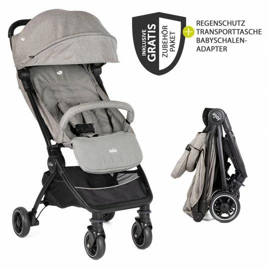 Cheapest ๐ Joie Reisebuggy Pact mit nur 6 kg inkl. Transporttasche, Adapter & Regenschutz - Gray Flannel - Collection 2022 ๐ 1 Cheapest ๐ Joie Reisebuggy Pact mit nur 6 kg inkl. Transporttasche, Adapter & Regenschutz - Gray Flannel - Collection 2022 ๐