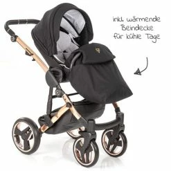 Brand new ✨ Junama 2in 1 Kombi-Kinderwagen-Set Diamond Individual inkl. Babywanne, Sportsitz, Wickeltasch & Regenschutz - Schwarz Rosegold - Collection 2022 ⭐ -Way Sales junama 2in 1 kombi kinderwagen set diamond individual inkl babywanne sportsitz wickeltasche regenschutz schwarz rosegold individual 03 d5