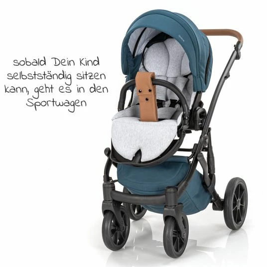 Brand new 🌟 Junama 2in 1 Kombi-Kinderwagen-Set Space inkl. Babywanne, Sportsitz,Wickeltasche & Regenschutz - Grün - Collection 2022 🤩 5 Brand new 🌟 Junama 2in 1 Kombi-Kinderwagen-Set Space inkl. Babywanne, Sportsitz,Wickeltasche & Regenschutz - Grün - Collection 2022 🤩 - Image 5