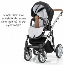 Promo 🔔 Junama 2in 1 Kombi-Kinderwagen-Set Space inkl. Babywanne, Sportsitz,Wickeltasche & Regenschutz - Schwarz - Collection 2022 👍 -Way Sales junama 2in 1 kombi kinderwagen set space inkl babywanne sportsitz wickeltasche regenschutz schwarz space 04 d4