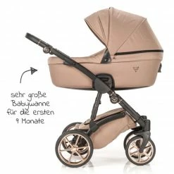 Best deal 🎁 Junama 2in 1 Kombi-Kinderwagen-Set Termo Line Tex inkl. Babywanne, Sportsitz,Wickeltasche & Regenschutz - Beige - Collection 2022 🎉 -Way Sales junama 2in 1 kombi kinderwagen set termo line tex inkl babywanne sportsitz wickeltasche regenschutz beige termo tex 01 d3