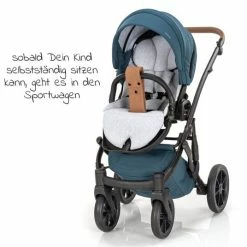 Hot Sale ✨ Junama 2in1 Kombikinderwagen-Set Space inkl.- Babywanne, Sportsitz, Wickeltasche, Fußsack & Handmuff - Grün - Collection 2022 🎉 -Way Sales junama 2in1 kombikinderwagen set space inkl babywanne sportsitz wickeltasche fusssack handmuff grun set 645 d2