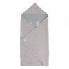 Cheapest ✨ Kaiser Einschlagdecke Sunny Wrap 🌞 Summer für Babyschalen 85 x 85 cm - Light Grey - Collection 2022 ⌛