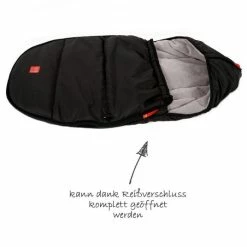Discount ⌛ Kaiser Fleece footmuff Hoody for infant carriers and bathtubs - Black ⌛ -Way Sales kaiser fleece fusssack hoody fur babyschalen und babywannen schwarz 65385 25 d2