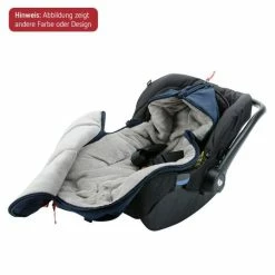 Discount ⌛ Kaiser Fleece footmuff Hoody for infant carriers and bathtubs - Black ⌛ -Way Sales kaiser fleece fusssack hoody fur babyschalen und babywannen schwarz 65385 25 d5