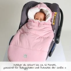 Brand new 😉 Kaiser Fleece-Fußsack Jersey Hood für Babyschalen und Babywannen - Birdal Rose - Collection 2022 🧨 -Way Sales kaiser fleece fusssack jersey hood fur babyschalen und babywannen birdal rose 65320 491 d2