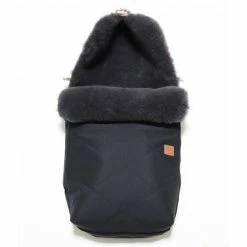 Flash Sale ⌛ Kaiser Lammfell-Fußsack Natura Graphit - Schwarz 🥰