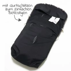 Flash Sale ⌛ Kaiser Lammfell-Fußsack Natura Graphit - Schwarz 🥰 -Way Sales kaiser lammfell fusssack natura graphit schwarz 6540725 d2