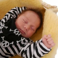 Best deal 🧨 Kaiser Lambskin Footmuff Natura - Marine 🧨 -Way Sales kaiser lammfell fusssack natura marine 6541122 d4