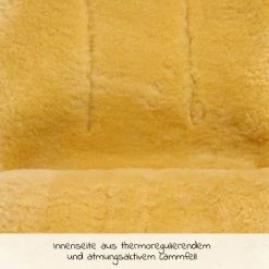 Hot Sale ✔️ Kaiser Lammfell-Fußsack Natura - Sand 👍 -Way Sales kaiser lammfell fusssack natura sand 65411 31 d5