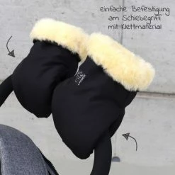 Wholesale 👍 Kaiser Lammfell-Handschuhe Stroller Mitt - Schwarz - Collection 2022 🥰 -Way Sales kaiser lammfell handschuhe stroller mitt schwarz 6575825 d3
