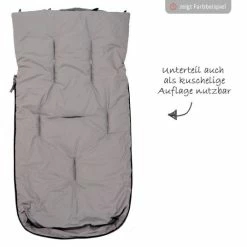 Top 10 👍 Kaiser Sommer-Fußsack Nikko für Kinderwagen - Light Grey Melange ⭐ -Way Sales kaiser sommer fusssack nikko light grey melange 65747 73 d5