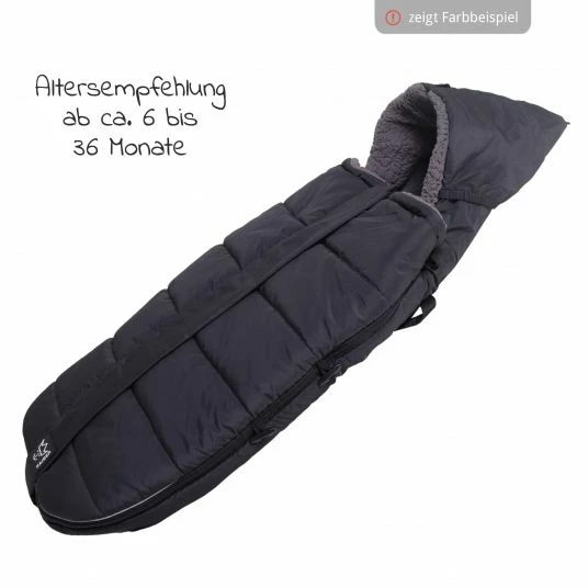 Deals 👍 Kaiser Thermo-Flece Fußsack Mila - Anthrazit - Collection 2022 🛒 2 Deals 👍 Kaiser Thermo-Flece Fußsack Mila - Anthrazit - Collection 2022 🛒 - Image 2