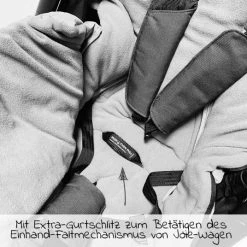 Wholesale 🔥 Kaiser Thermo-Fleece Fußsack Lukky für Joie-Kinderwagen - Schwarz 👏 -Way Sales kaiser thermo fleece fusssack lukky fur joie kinderwagen schwarz 6576425 d3