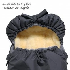 Coupon 🎉 Kaiser Thermo-Fleece Fußsack mit Lammfelleinlage Lukky Look für Joie-Kinderwagen - Anthrazit - Collection 2022 🌟 -Way Sales kaiser thermo fleece fusssack mit lammfelleinlage lukky look fur joie kinderwagen anthrazit 65767 24 d4