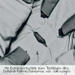 Best Pirce 👍 Kaiser Thermo-Fleece Fußsack Pooly für Joie-Kinderwagen - Schwarz Melange ⭐ -Way Sales kaiser thermo fleece fusssack pooly fur joie kinderwagen schwarz melange 65748325 d4