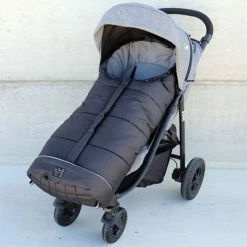 Best Pirce 👍 Kaiser Thermo-Fleece Fußsack Pooly für Joie-Kinderwagen - Schwarz Melange ⭐ -Way Sales kaiser thermo fleece fusssack pooly fur joie kinderwagen schwarz melange 65748325 d5
