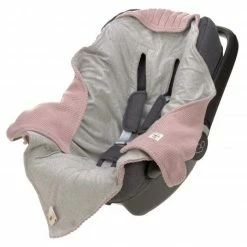 Promo 🎁 Lässig Einschlagdecke für Babyschale Knitted Blanket aus Bio-Baumwolle 78 x 78 cm - Dusky Pink 🥰 -Way Sales lassig einschlagdecke fur babyschale knitted blanket aus bio baumwolle 78 x 78 cm dusky pink 1542014799 d3