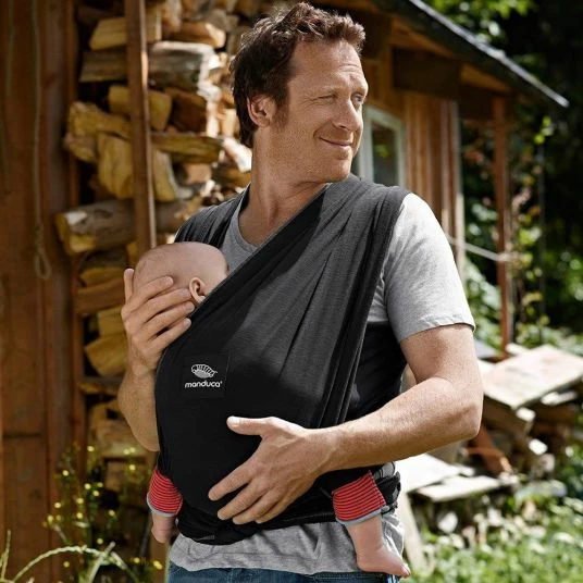 Top 10 😉 Manduca Sling - Black sling 🎉 2 Top 10 😉 Manduca Sling - Black sling 🎉 - Image 2