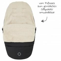 Best reviews of ❤️ Maxi-Cosi 2 in 1 Fußsack für Kinderwagen & Buggys von Maxi-Cosi - Essential Black - Collection 2022 👏 -Way Sales maxi cosi 2 in 1 fusssack fur kinderwagen buggys von maxi cosi essential black 1809672110 d2