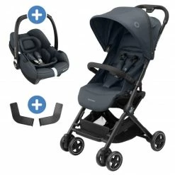 Wholesale ⌛ Maxi-Cosi 2 -in-1 Kinderwagen-Set Buggy Lara² inkl. Babyschale CabrioFix i-Size & Adapter - Essential Graphite - Collection 2022 🎁