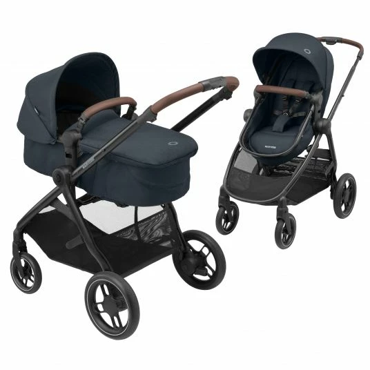 Outlet 🤩 Maxi-Cosi 2 -in- 1 Kombi-Kinderwagen Zelia³ wendbarer Sitz & Wanne in einem, verstellbarer Schieber, 22 kg - Essential Graphite - Collection 2022 ⌛ 1 Outlet 🤩 Maxi-Cosi 2 -in- 1 Kombi-Kinderwagen Zelia³ wendbarer Sitz & Wanne in einem, verstellbarer Schieber, 22 kg - Essential Graphite - Collection 2022 ⌛