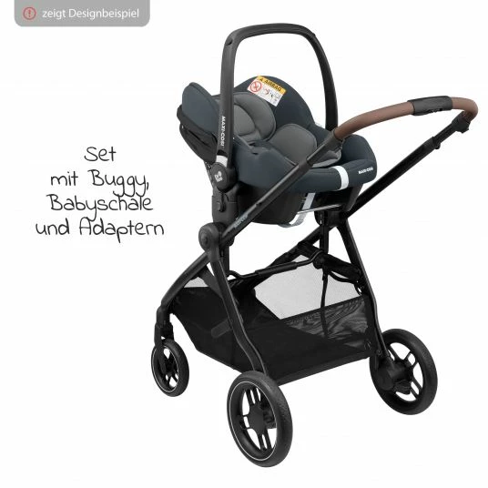 Hot Sale 🔥 Maxi-Cosi 3- in-1 Kombi-Kinderwagen-Set Zelia³ inkl. Babyschale CabrioFix i-Size & Adapter, 22 kg - Essential Graphite - Collection 2022 ⭐ 5 Hot Sale 🔥 Maxi-Cosi 3- in-1 Kombi-Kinderwagen-Set Zelia³ inkl. Babyschale CabrioFix i-Size & Adapter, 22 kg - Essential Graphite - Collection 2022 ⭐ - Image 5