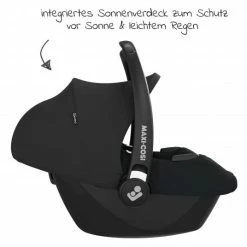 Best Sale 🌟 Maxi-Cosi Babyschale CabrioFix i-Size ab Geburt-15 Monate (40-75 cm) inkl. Fußsack & Schnullerbox - Essential Black - Collection 2022 ❤️ -Way Sales maxi cosi babyschale cabriofix i size ab geburt 15 monate 40 75 cm inkl fusssack schnullerbox essential black set 602 d5