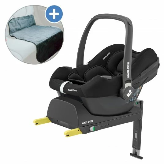 Buy 🤩 Maxi-Cosi Babyschale CabrioFix i-Size ab Geburt-15 Monate (40-83 cm) inkl. CabrioFix i-Size Base & Polsterschutz - Essential Black - Collection 2022 🔥 1 Buy 🤩 Maxi-Cosi Babyschale CabrioFix i-Size ab Geburt-15 Monate (40-83 cm) inkl. CabrioFix i-Size Base & Polsterschutz - Essential Black - Collection 2022 🔥