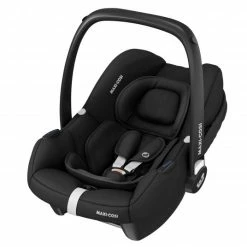 Best Sale 😉 Maxi-Cosi Babyschale CabrioFix i-Size ab Geburt - 12 Monate (40-85 cm) Autositz inkl. Sitzverkleinerer, Sonnenverdeck - Essential Black - Collection 2022 🔥