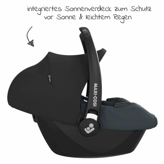 Best deal β Maxi-Cosi Babyschale CabrioFix i-Size ab Geburt - 12 Monate (40-85 cm) Autositz inkl. Sitzverkleinerer, Sonnenverdeck - Essential Graphite - Collection 2022 π 5 Best deal β Maxi-Cosi Babyschale CabrioFix i-Size ab Geburt - 12 Monate (40-85 cm) Autositz inkl. Sitzverkleinerer, Sonnenverdeck - Essential Graphite - Collection 2022 π - Image 5