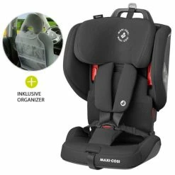 Discount ๐คฉ Maxi-Cosi Kindersitz Nomad Gruppe 1 ab 9 Monate - 4 Jahre (9-18 kg) inkl. Tragetasche nur 4,2 kg & Organizer - Authentic Black - Collection 2022 ๐