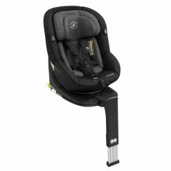 Best deal 😉 Maxi-Cosi Reboarder-Kindersitz Mica i-Size 360° drehbar ab Geburt-4 Jahre (40-105 cm) Isofix-Basis - Authentic Black - Collection 2022 ✔️