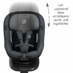 Budget 🛒 Maxi-Cosi Reboarder-Kindersitz Mica i-Size 360° drehbar ab Geburt-4 Jahre (40-105 cm) Isofix-Basis - Authentic Graphite - Collection 2022 😀 -Way Sales maxi cosi reboarder kindersitz mica i size 360 drehbar ab geburt 4 jahre 40 105 cm isofix basis authentic graphite 8511550110 d4