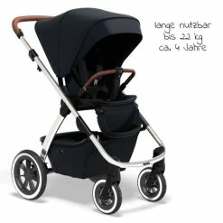 Discount 🌟 Moon 2in1 Kombi-Kinderwagen Relaxx Edition mit Sportsitz, Babywanne & Träumeland Matratze, Lufträder - bis 22 kg - Navy Silver - Collection 2022 😉 -Way Sales moon 2in1 kombi kinderwagen relaxx edition mit sportsitz babywanne matratze luftrader bis 22 kg navy silver polish 63 310 310 455 d2