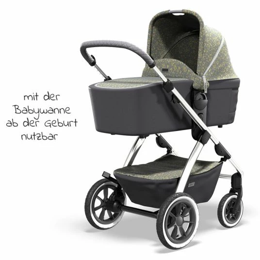 Coupon 🌟 Moon 2in1 Kombi-Kinderwagen Relaxx Special Edition Sportsitz, Babywanne & Matratze, Lufträder bis 22 kg - Ice Flower - Collection 2022 🧨 2 Coupon 🌟 Moon 2in1 Kombi-Kinderwagen Relaxx Special Edition Sportsitz, Babywanne & Matratze, Lufträder bis 22 kg - Ice Flower - Collection 2022 🧨 - Image 2